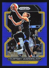 2022 Panini Prizm WNBA #103 Courtney Vandersloot Blue #/149