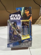STAR WARS THE CLONE WARS CW36 QUINLAN VOS w  LIGHTSABER  3.75  FIGURE SHIPS FAST