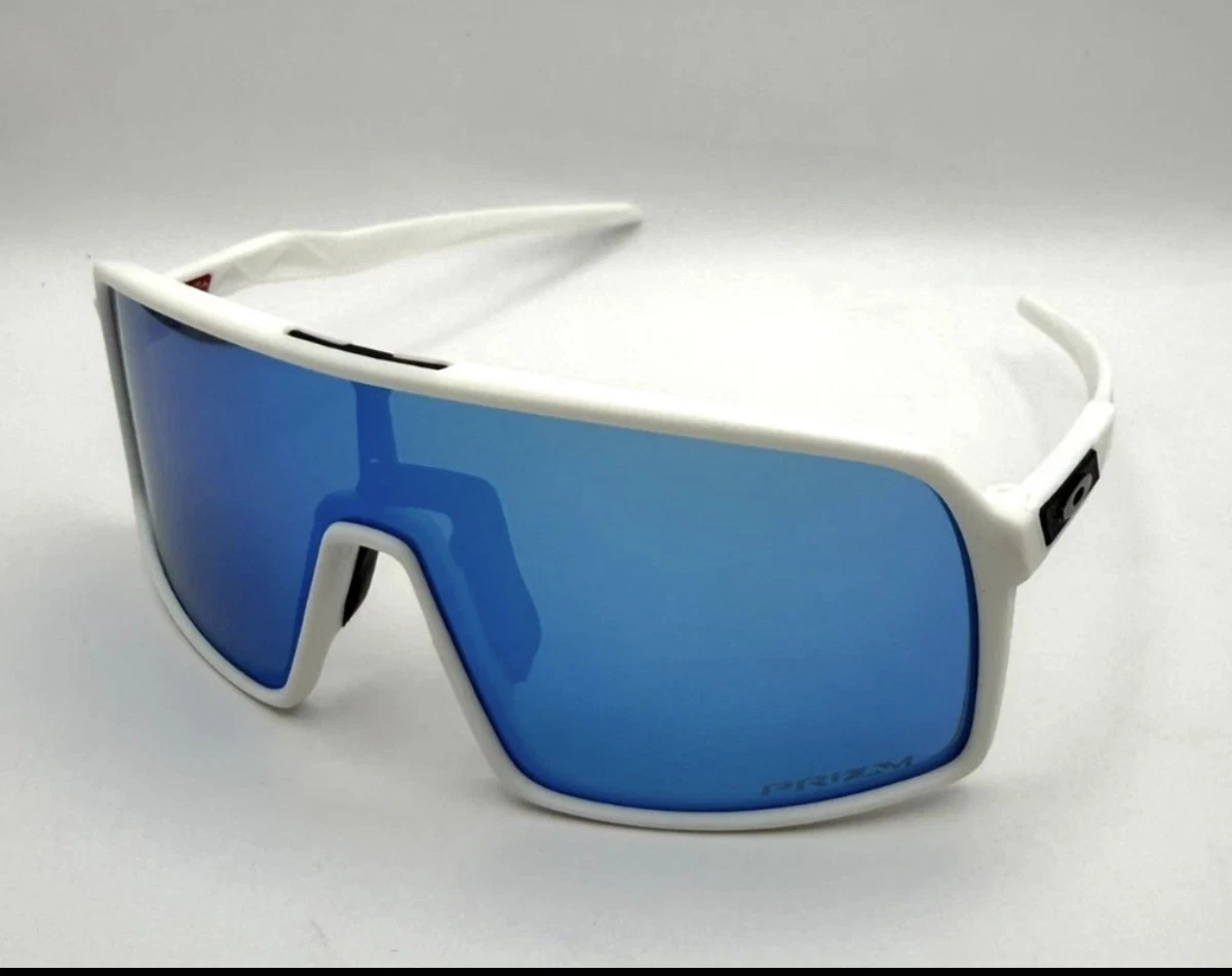 Oakley White Blue Sunglasses for Men for sale | eBay