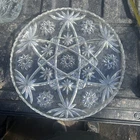 Anchor Hocking Star of David Vintage 13.5 Inch Serving Platter