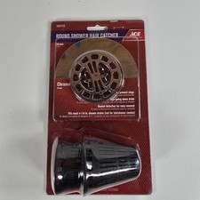 ACE Round Shower Hair Catcher Chome Finish 4007570