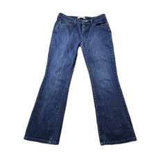 Levi's 515 Women's Bootcut Denim Jeans Mid Rise Dark Wash 32" X 30" Size 10