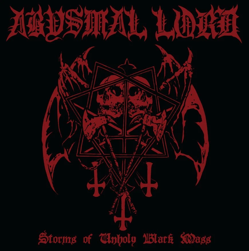 Abysmal Lord Storms of Unholy Black Mass (CD) Album (Jewel Case) - Image 1 of 1