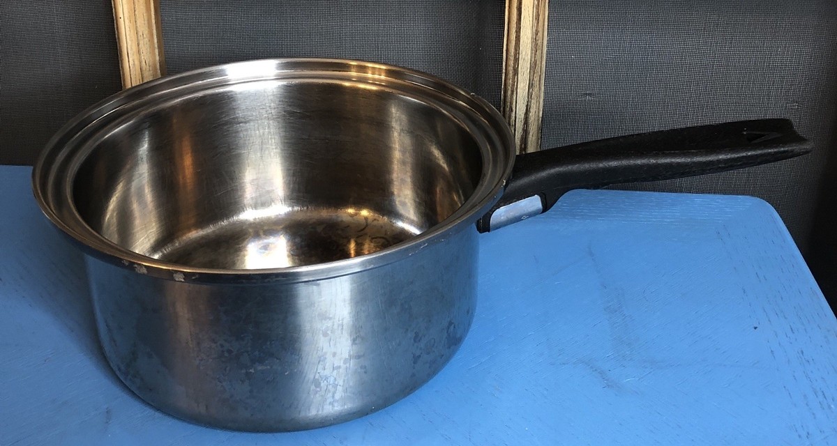 鍋 Queens choice Amway Gourmet classic Amway Queen's Choice 2Qt Sauce Pan Stainless No Lid Vintage | eBay