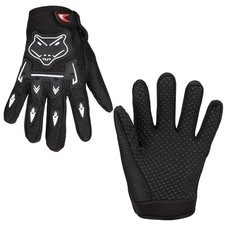 Kids Dirt Bike Gloves - Youth Motorcycle Gloves for Boys  Girls Black