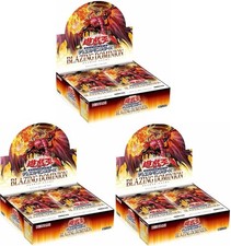 Yu-Gi-Oh Duel Monsters BLAZING DOMINION Box x3 Japanese NEW Sealed