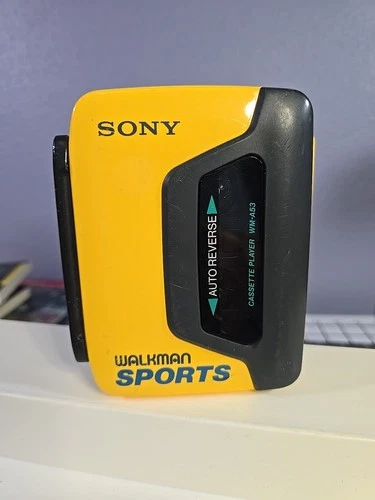Sony WM-A53 Walkman Cassette Player Sports Tested - Works!