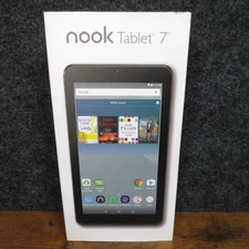 Nook Reading Tablet 7" Bundle 8GB Android Barnes & Noble BNTV450V2 LCD Micro USB