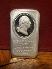 1 OZ GEORGE WASHINGTON PRESIDENTIAL .999 SILVER BAR