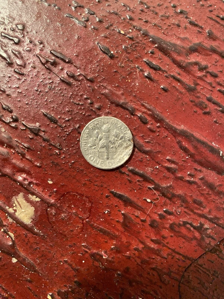 1968 No Mint Mark Error Roosevelt Dime US COIN Planchet Error Side Squisshed Up - Image 2 of 4