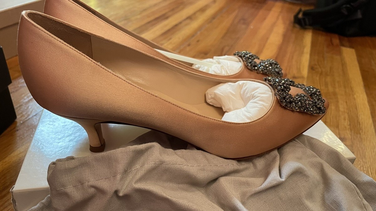 Manolo Blahnik Hangisi Size 38 | eBay
