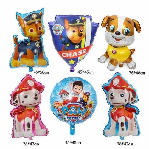 Paw Patrol Balloon Set Rubble Chase Marshall Birthday Party Foil Party Balloon - Picture 12 of 14