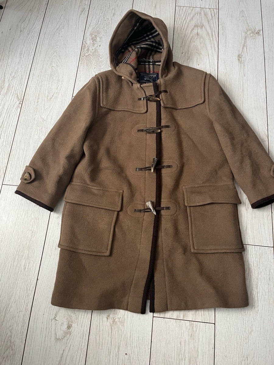 Vintage Burberry Duffle Coat Mens UK