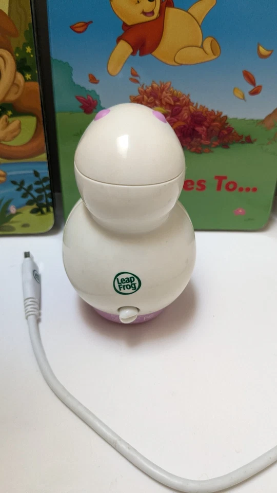 Leap Frog Reader TAG Junior Electronic Pen With 3 Books Cord Winnie The Pooh  - Image 4 of 4