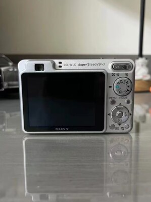 Sony Cybershot DSC-W120 7.2MP CCD Vintage Digital Camera