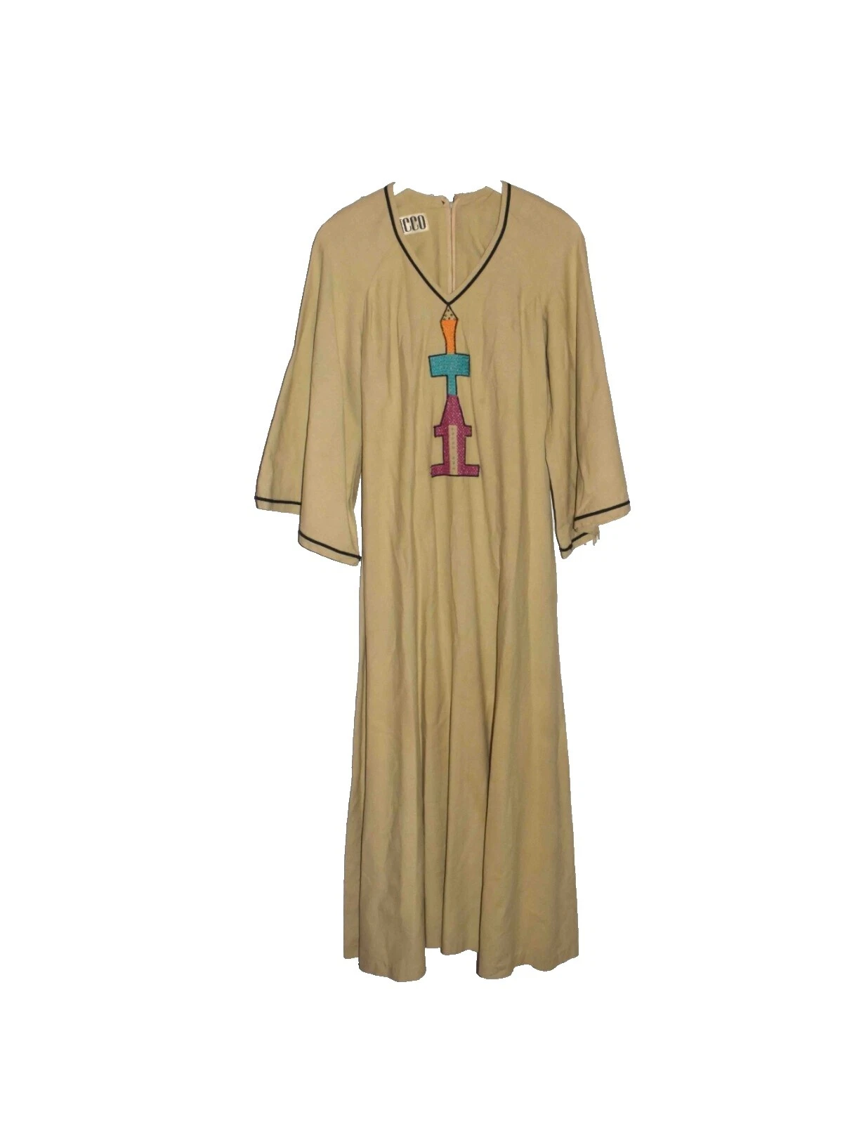 Linen Maxi Vintage Dresses for Women