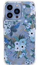 Rifle Paper Co. Clear Garden Party Blue iPhone 12/13 Pro Max Case