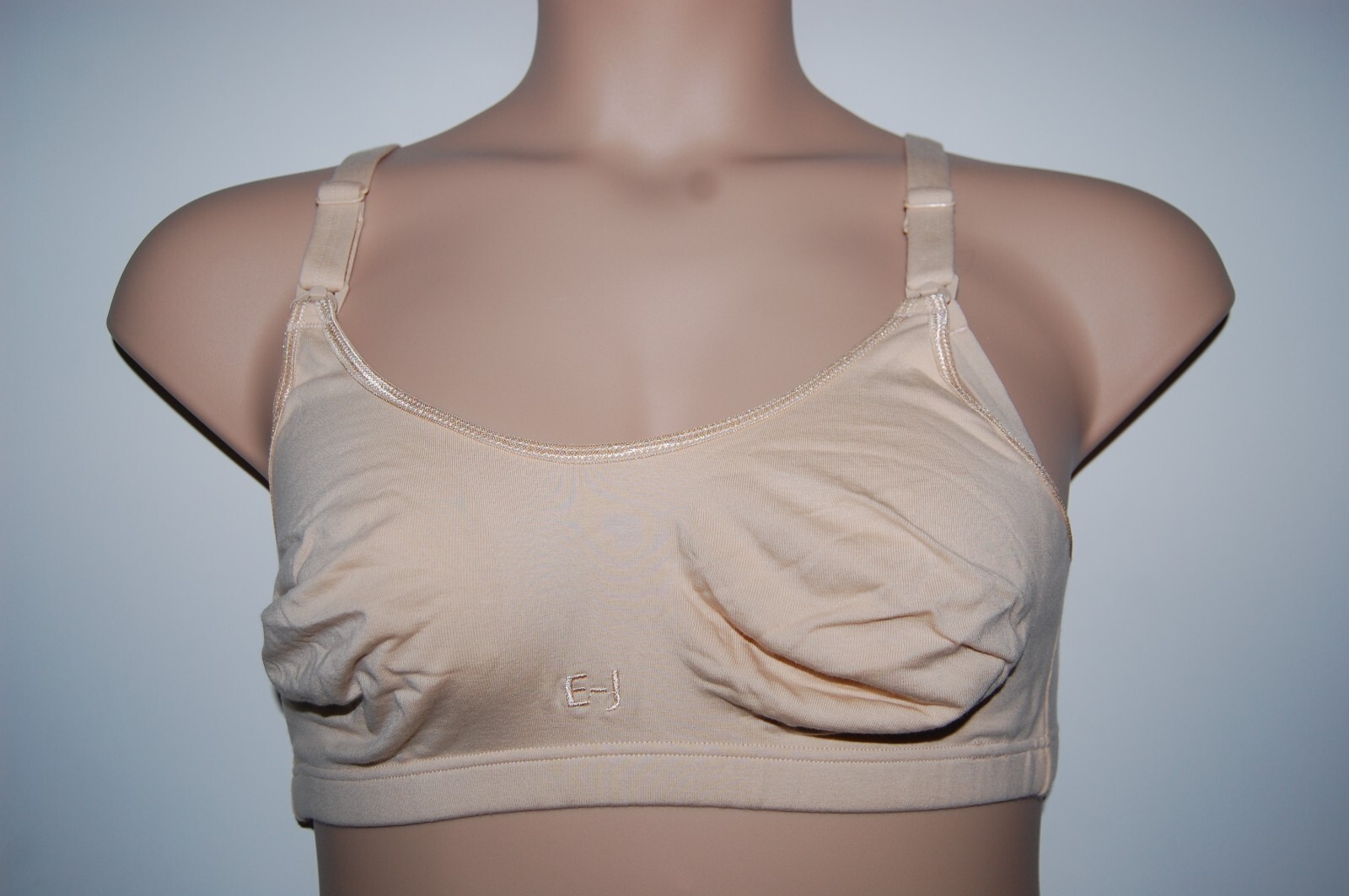 Emma  Jane Maternity Nursing Bra Drop Cup Skin 95% Cotton Size UK 38 B-DD BNWT