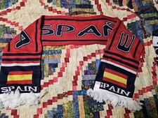 Spain Soccer Scarf FIFA Espa a Football Fan Gear Red Yellow
