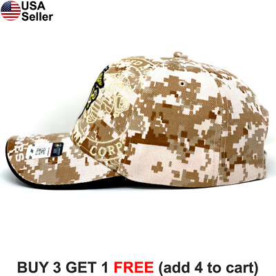 Cappello Militare Americano Originale USMC Marpat - Foto 3