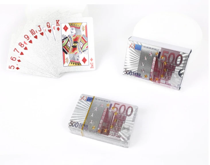Playing Cards Plastic Poker Game Deck Pack Magic Gift Set  - Image 4 of 4