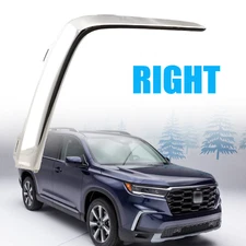Chrome Passenger Side Front Bumper Molding For Honda Pilot 2023 2024 2025 Silver