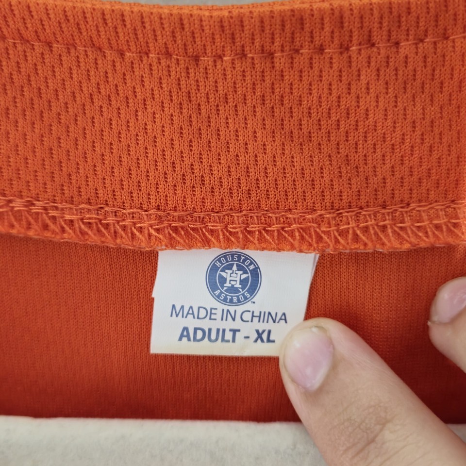 Houston Astros Brantley SGA Baseball Orange Jersey Size XL AT&T MLB eBay