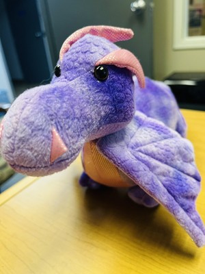 Purple Dragon Plush Ringling Brothers Circus Blue  Stuffed Toy Greatest Show 16
