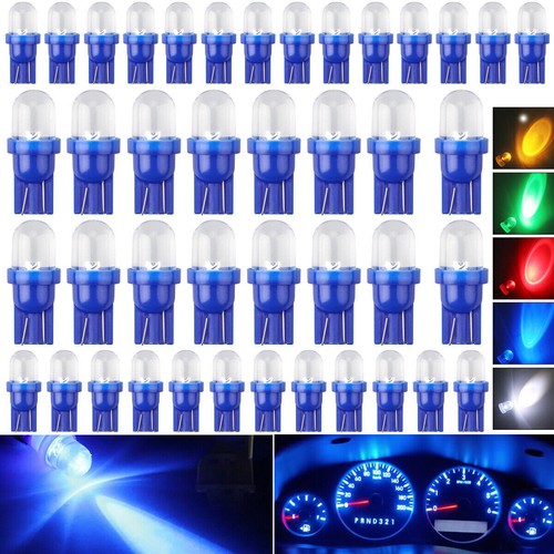 10/30/50 Pcs 168 Dash Light T10 194 2825 LED Bulb Instrument Panel Gauge Cluster - Picture 2 of 17