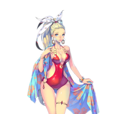 Scarlet Summer Exos Heroes Weatherproof Anime Sticker 6'' Car Decal