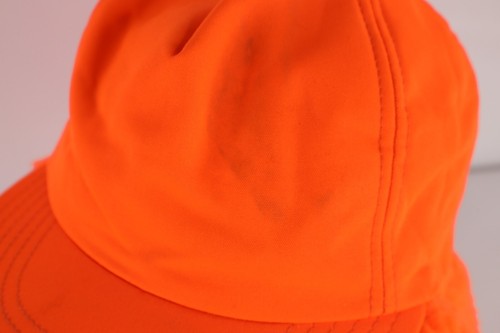 De colección Años 70 Streetwear Envejecido Oreja Grande Solapa Snapback Sombrero Naranja Brillante EE. UU. - Imagen 4 de 13