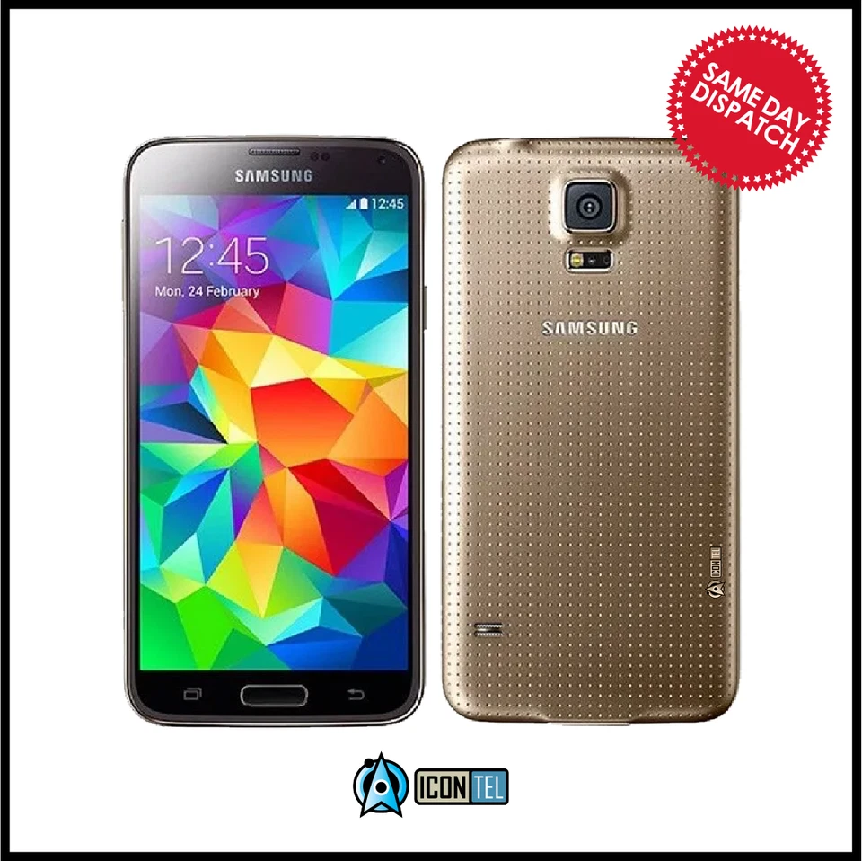 Samsung Galaxy S5 SM-G900F-16GB Colours Unlocked 4G Smartphone Grade A - Image 2 of 4