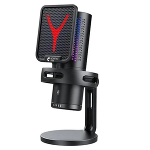 Yanmai GM7 RGB USB Microphone Tap to Mute Podcast Gaming Video Recording Mic