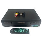 Samsung Vr5706 Vhs Vcr Video Cassette Recorder Player With Remote and Rca Cable