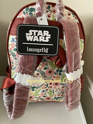 Loungefly Star Wars Droids Floral Mini Backpack | eBay display picture 1