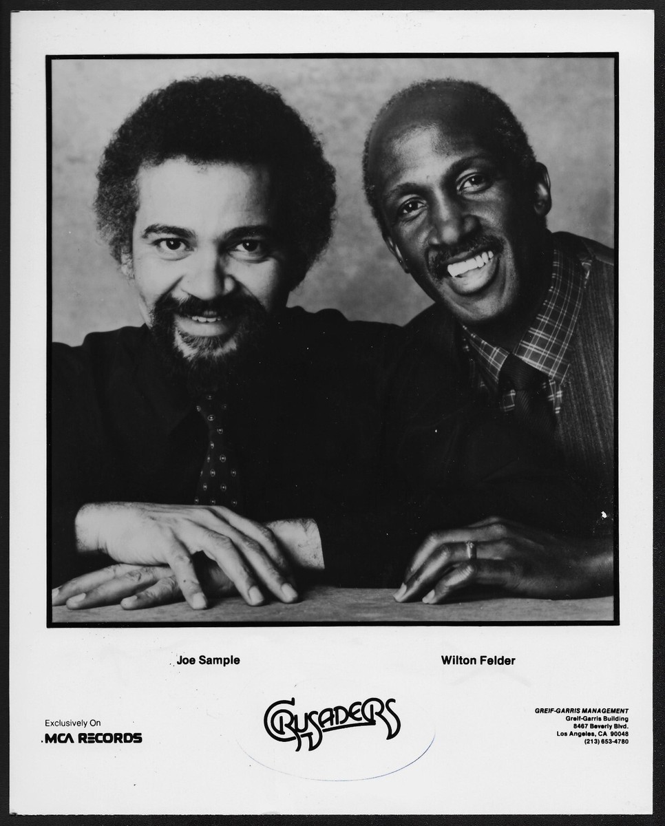 Jazz The Crusaders Joe Sample LOT 2 Original 1970s Promo