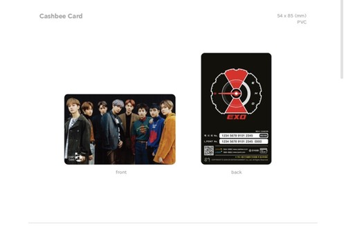 SALE! LIMITED ED EXO CARD HOLDER PACKAGE SEALED SM OFFICIAL GOODS - Picture 5 of 7