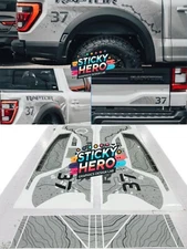 F-150Raptor Baja 37 PPF Decal Graphics Full Body