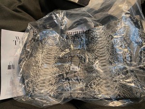 summer & rose faux snakeskin tote