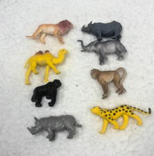 8 Mini Wild Animals Teaching/toys Carry around Fun 