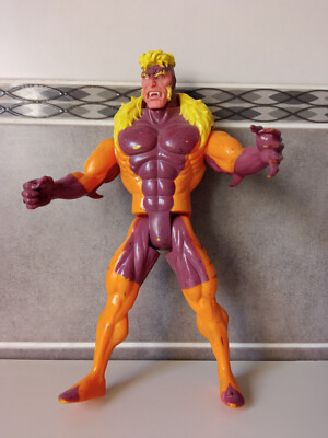 Riesen Actionfigur X-Men SABRETOOTH Vintage Toy Bix - Marvel 1993