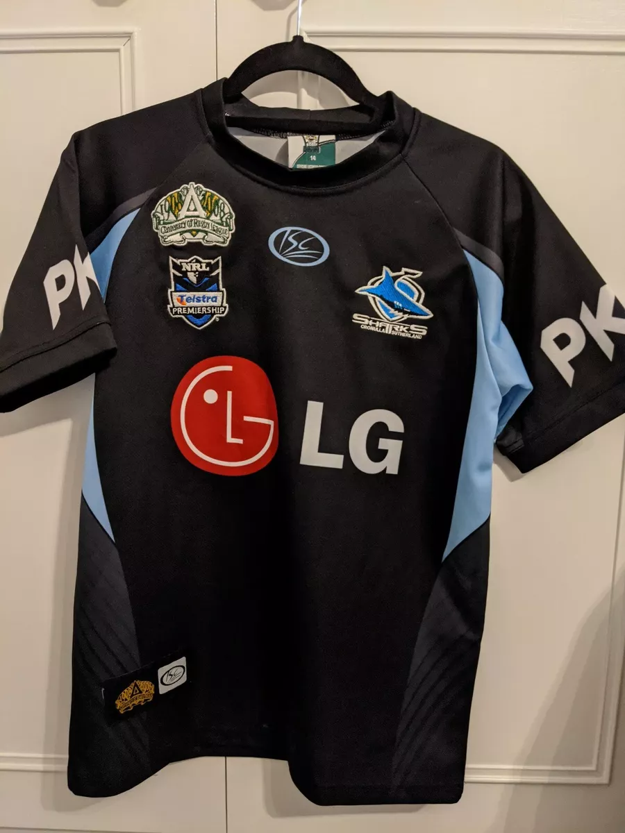 Cronulla Sharks Jersey Size 14 eBay