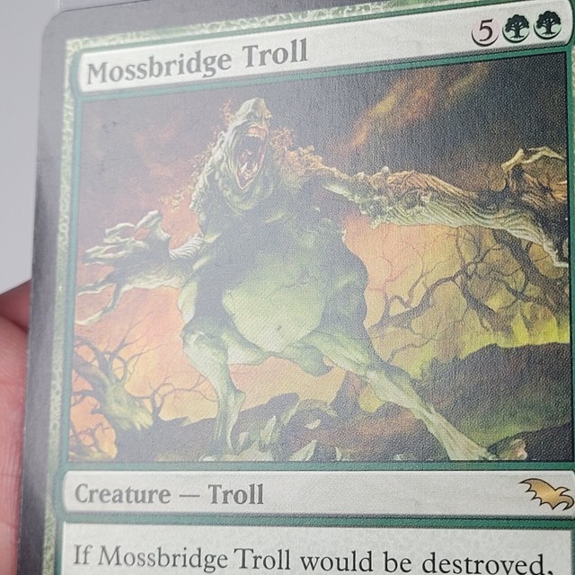 Magic: The Gathering - Mossbridge Troll - Troll del Ponte Muscoso - Shadowmoor