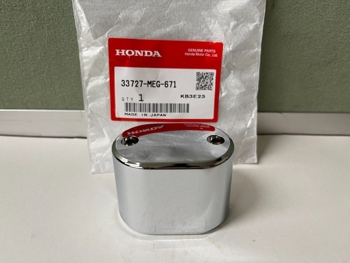 NOS OEM Honda License Cover 2004-23 VT750 New 33727-MEG-671 | eBay