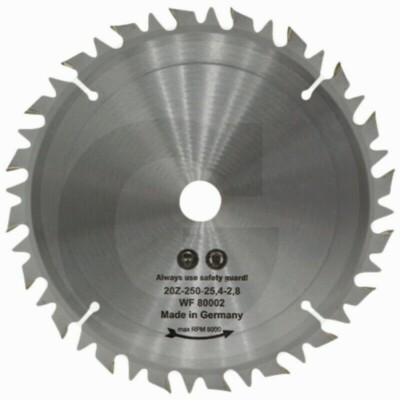Kreissägeblatt Hartmetall für Freischneider Motorsense Stihl Fuxtec SOLO 25,4mm