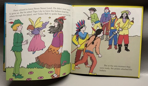 Peter Pan (Favorite Fairy Tales) Hardcover Creative Child Press 1993 Book - Foto 7 di 8