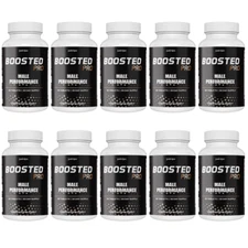 Boosted Pro Male Performance Supplement, Endurance for Men - 10 Bottles