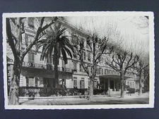 Hotel Splendid Nice France Boulevard Victor Hugo Real Photo Postcard RPPC 1956