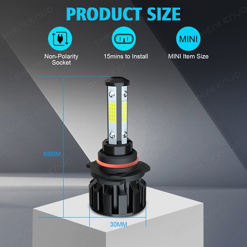 Kit combinado de 4 faros LED altos/bajos + bombillas antiniebla para Ford Explorer 2011-2015 - Imagen 11 de 22