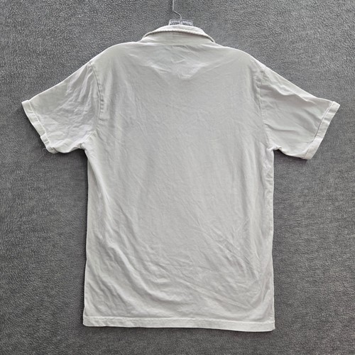 Brooks Brothers Boy Polo Shirt XL White Embroidered Logo Short Sleeve Cotton - Picture 7 of 9